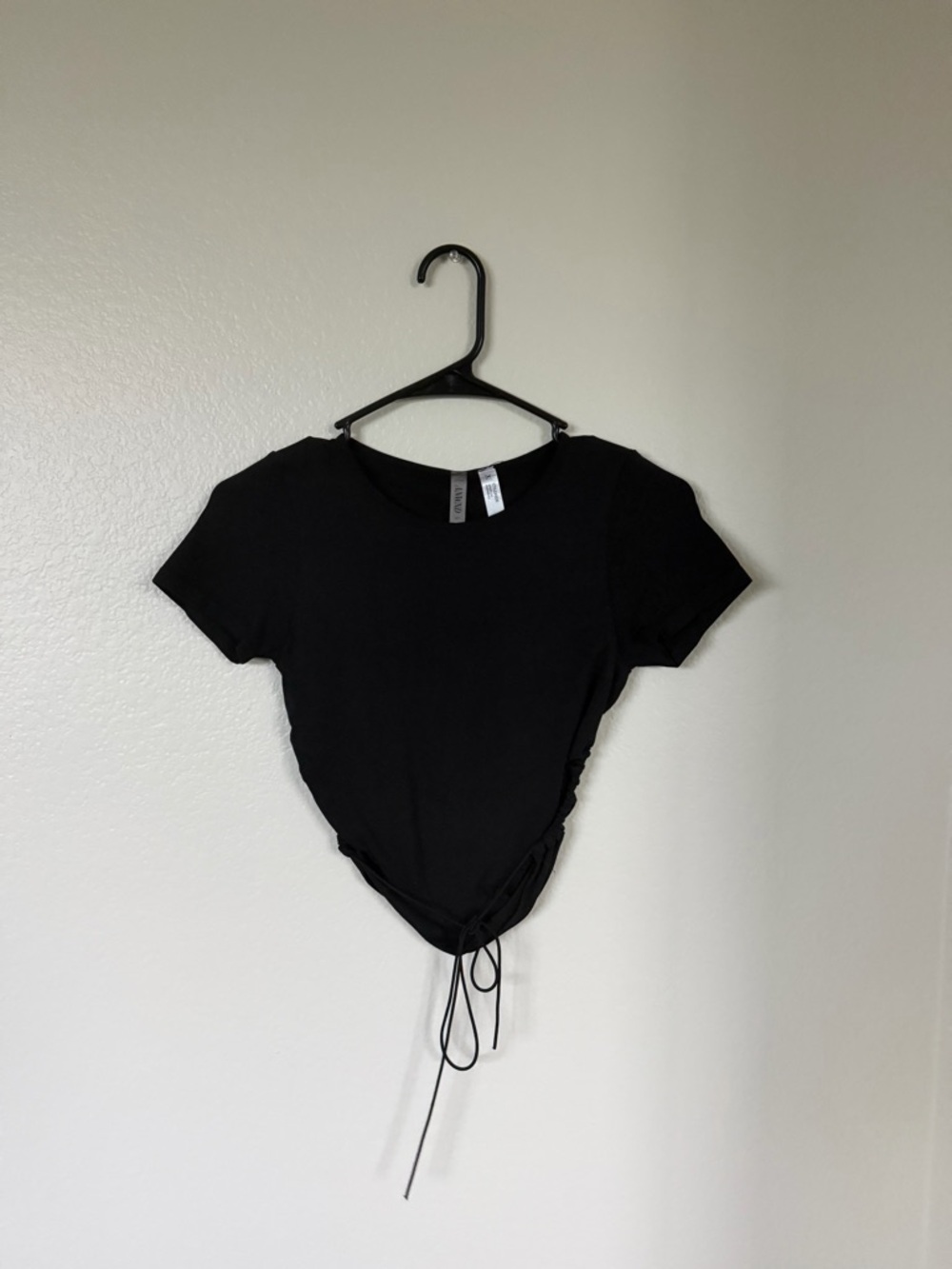 Black Backless Top